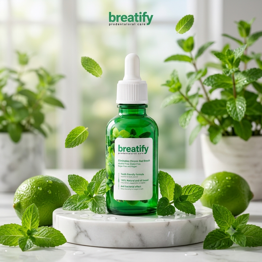 🍃 BREATIFY Elimina el mal aliento desde la raíz y recupera tu confianza.